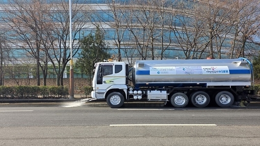 인천시, 봄철 도로 재비산먼지 저감 총력 대응