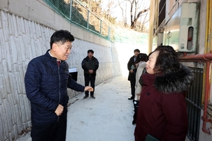 박종효 남동구청장, 옹벽 등 재난 위험 시설물 점검